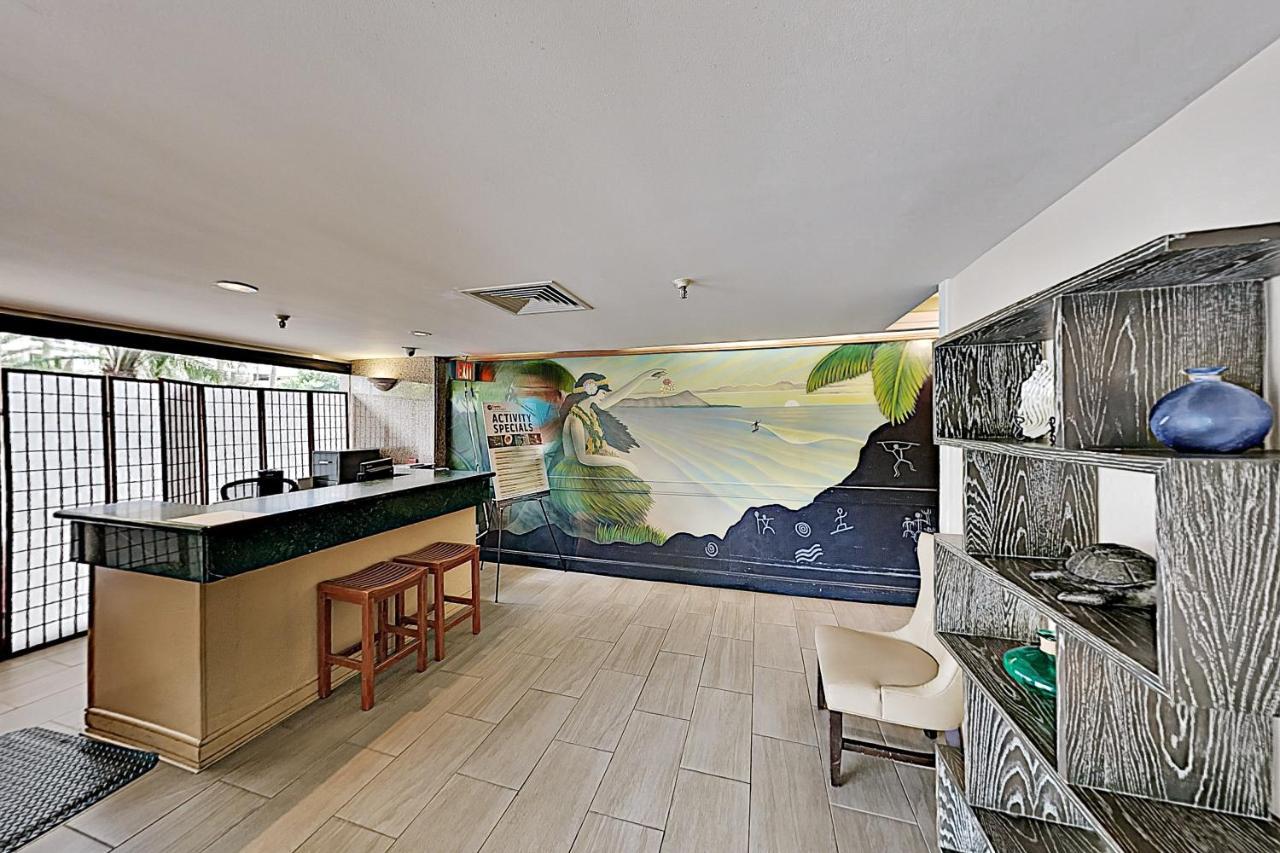 檀香山Aqua Palms Waikiki Ocean View Lanai Parking Included公寓 外观 照片