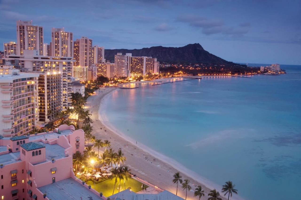 檀香山Aqua Palms Waikiki Ocean View Lanai Parking Included公寓 外观 照片